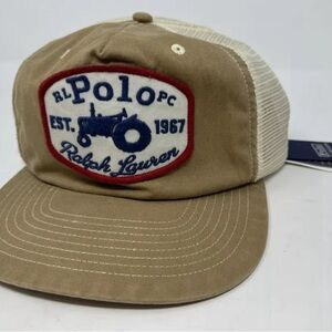 NWT Polo Ralph Lauren Tractor Hat